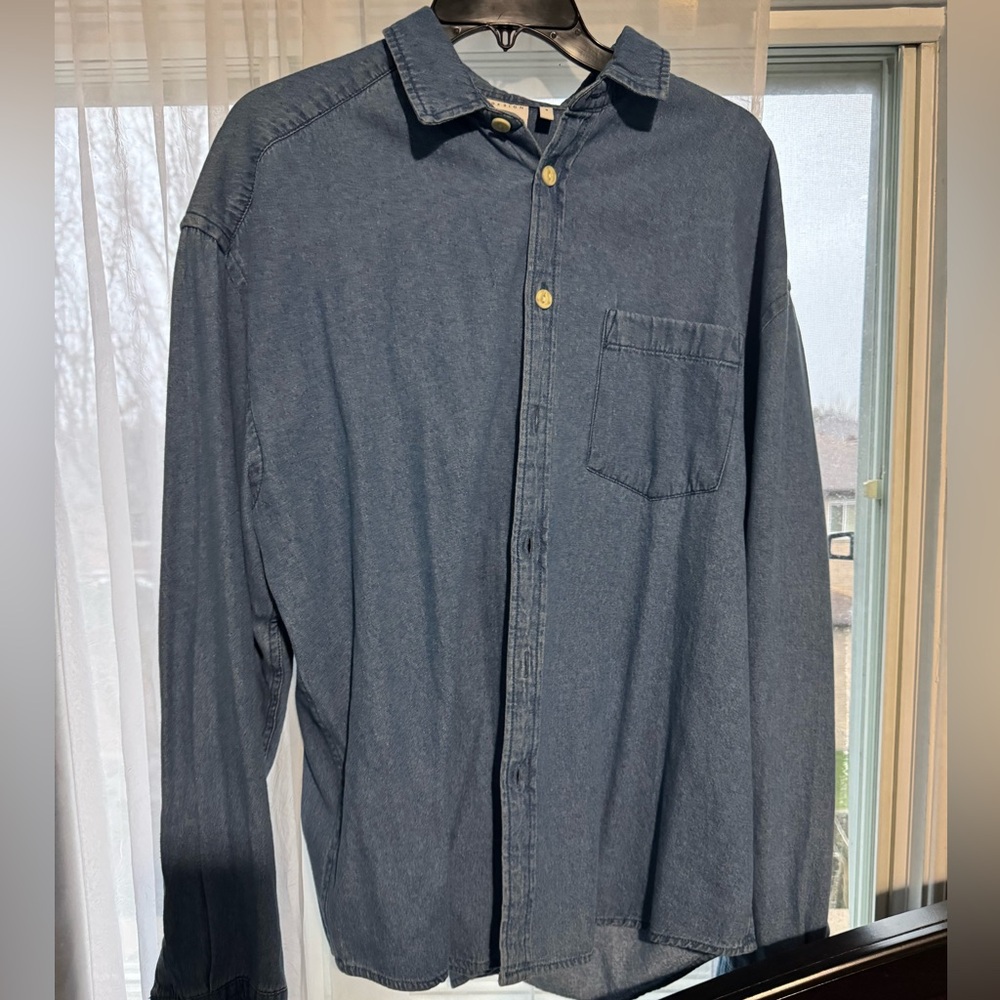 Denim overshirt